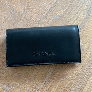 Brand new Chanel quilted sunglasses case black
